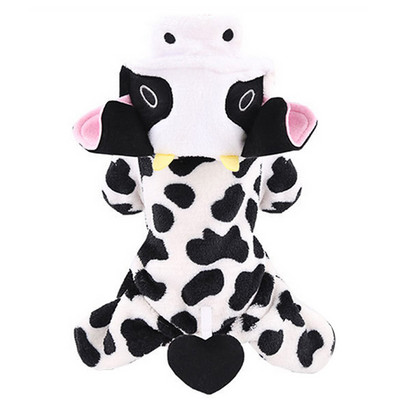 Behogar Animal de companie, lapte de vacă, hanorac, haine amuzante, ținute, costum pentru câini, pisici, îmbrăcăminte de sărbători de Halloween, mascarada, petrecere cosplay