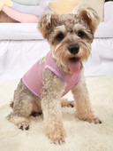 Gyvūnų marškinėliai, šunų vasariniai drabužiai, šuniukų augintinio drabužiai, miela minkšta liemenė