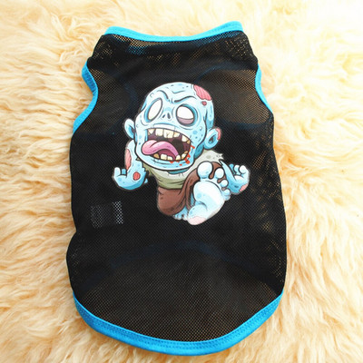 Gyvūnų marškinėliai, šunų vasariniai drabužiai, šuniukų augintinio drabužiai, miela minkšta liemenė