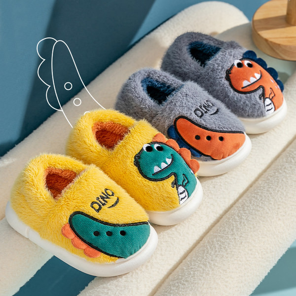 Vaikiškos neslystančios šlepetės su animacija