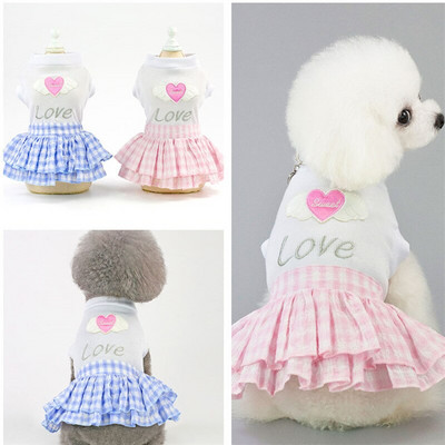 Summer Clothes For Dogs Doggie Dresses Luxury Dog Clothes Pet Clothes Dogs Dog Skirt Puppy Clothes Small Dog Costume