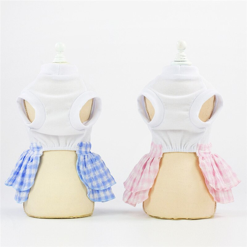 Vasariniai drabužiai šunims šunų suknelės šunims Prabangūs šunų drabužiai naminiams gyvūnėliams šunys šunų sijonas šuniuko drabužiai mažo šuns kostiumas