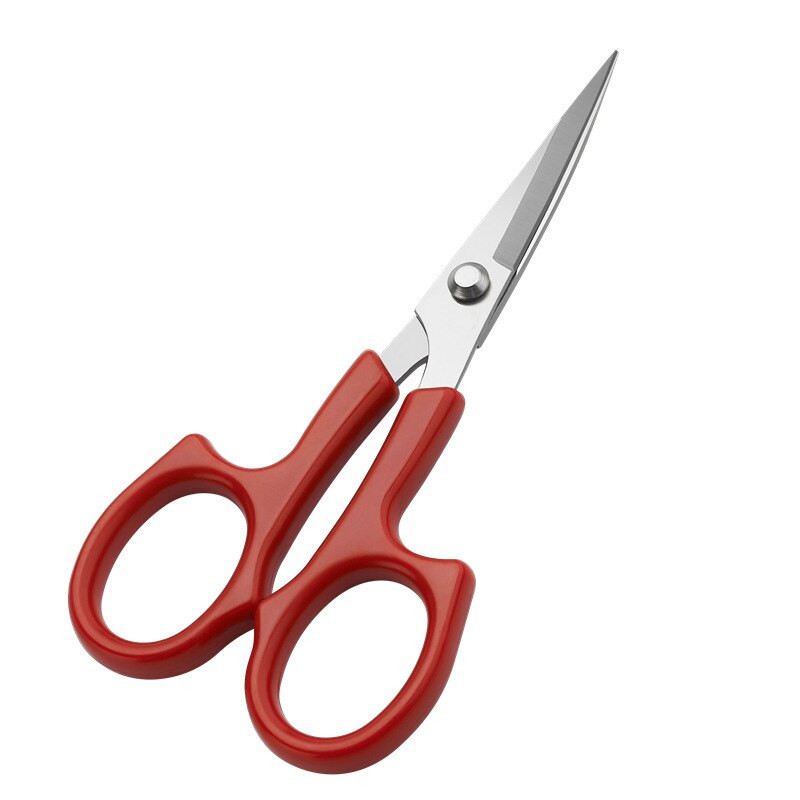 Foarfece de cusut pentru tăiere din oțel inoxidabil Foarfece pentru broderie cu punct de cruce Foarfece de croitorie cu fir U pentru țesături, bricolaj, instrumente