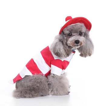 Heve You Σετ Ρούχων για Σκύλο Μεγάλο Pet Σκύλο Κοστούμι Κουτάβι Chihuahua Ρούχα Χριστουγεννιάτικο Βρεφικό παλτό για Ρούχα Σκύλου