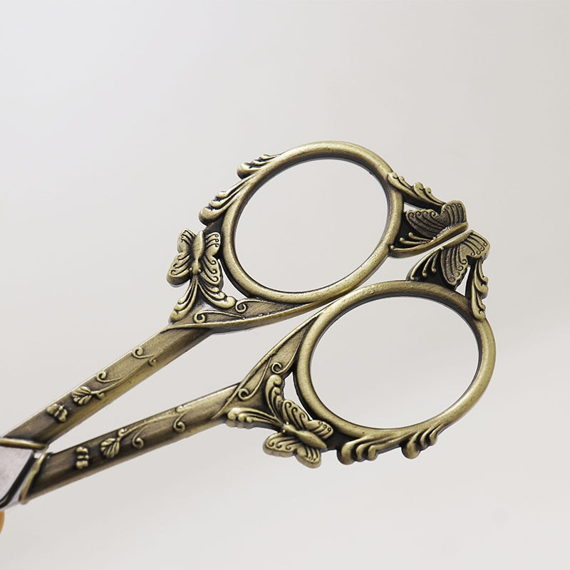 Foarfece de fluture retro Sculptură Foarfece de croitorie Foarfece de cusut Foarfece antice Foarfece de croitorie Vintage