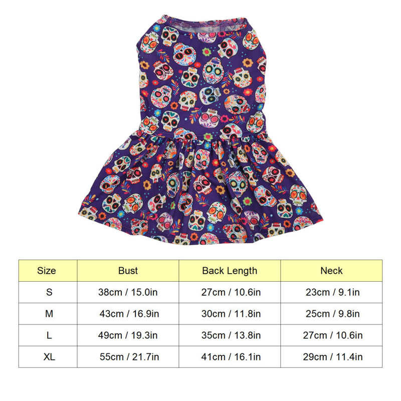 Priedušné halloweenske šaty pre psov, párty a šteniatka