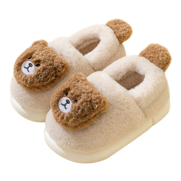 Házi papucs 3D elemmel fiúknak és lányoknak