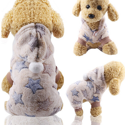 100% puuvillased koerariided Kerged kutsikakapuuts Lemmiklooma dressipluus Kutsika kapuutsiga riided Kassirõivad