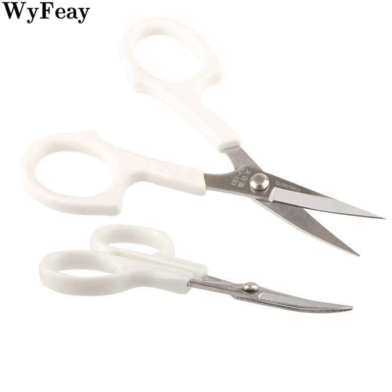 Kõverad käärid tikandid näputööks Nurga all lõikamine pea üles kääridega kangas Ristpistes rätsepa kääritööriistad õmbluskäärid