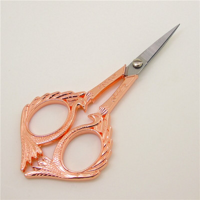 Foarfece de epocă Ațe de cusut țesătură Broderie Acești Artizanat antic Retro Cusătură în cruce Croitor Accesorii pentru ață de foarfecă