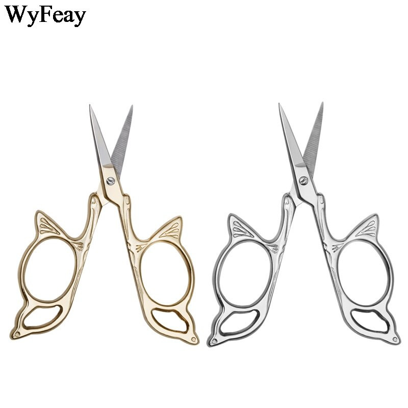 Odolné nožnice z nehrdzavejúcej ocele Vintage Classic, vyšívacie nožnice Motýlie nožnice, rezačky, stylingové nožnice, šitie, krajčírske nožnice, náradie pre domácich majstrov.