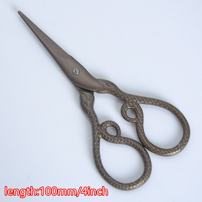 Foarfece retro vintage cu punct de cruce Foarfece de croitorie antică Foarfece mici pentru broderie și cusut Produse pentru foarfece pentru acut