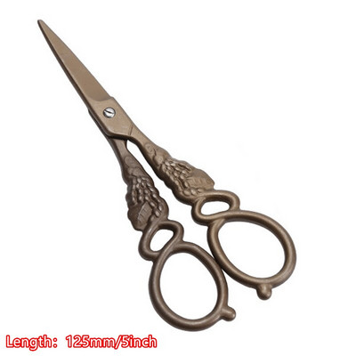 Foarfece retro vintage cu punct de cruce Foarfece de croitorie antică Foarfece mici pentru broderie și cusut Produse pentru foarfece pentru acut