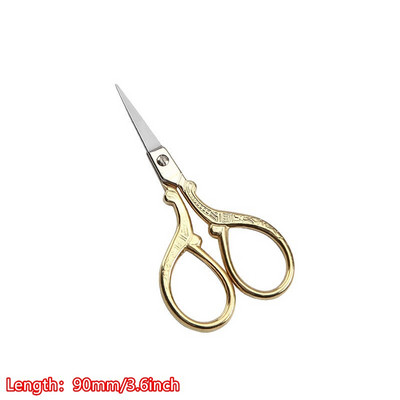 Foarfece retro vintage cu punct de cruce Foarfece de croitorie antică Foarfece mici pentru broderie și cusut Produse pentru foarfece pentru acut