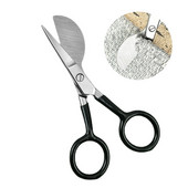 Tufting vaiba trimmer kääride tikandid käärid pardnokk aplikatsioon käärid majapidamises õmblemine käsitöö käärid pehme kummist käepide