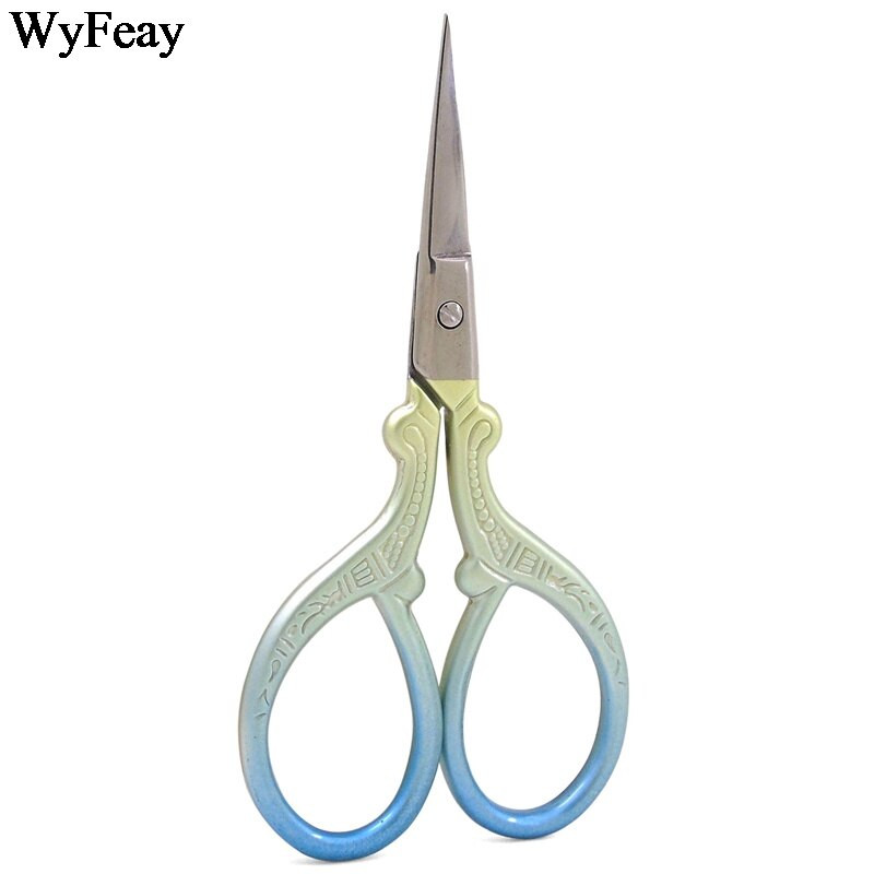 Foarfece vintage Foarfece de croitorie Cusatura de cruce Artizanat european Foarfece de broderie retro Cusut Artizanat Instrument Foarfece de fire
