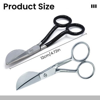 Ψαλίδι κοπής χαλιών Sharp Sharp Scissor Sharp Duckbill Απλικέ Ψαλίδι από ανοξείδωτο ατσάλι Ράψιμο Κέντημα Ψαλίδι Κοπτικό Ψαλίδι