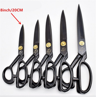 1 gabalas didelio anglies plieno Profesionalios siuvimo žirklės Tiesiai valdomos drabužių žirklės Audinys, siuvinėjimas, siuvimo žirklės