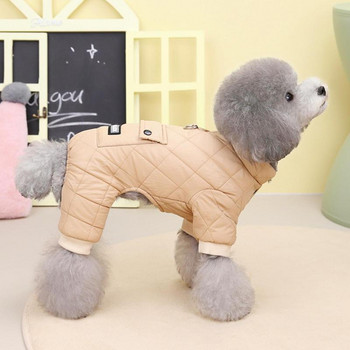 Χειμερινό παλτό σκυλιών Βαμβακερά παλτά τεσσάρων ποδιών για σκύλους Universal ζεστά προμήθειες για κατοικίδια για καθημερινά ρούχα Ταξιδιωτικά πάρτι φωτογραφιών και άλλα