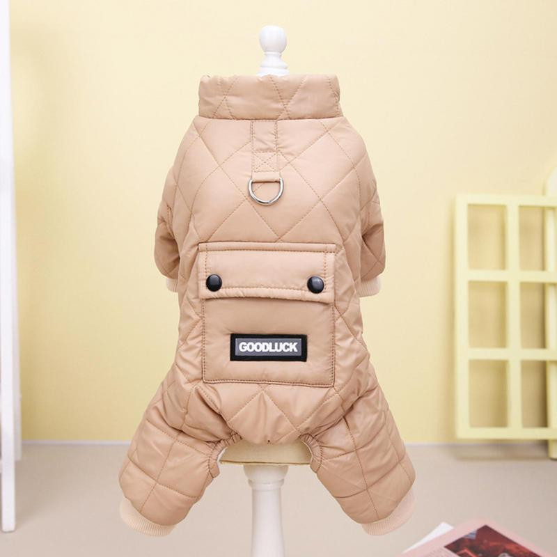 Zimný kabát pre psov, bavlnené kabáty na štyri nohy pre psov, univerzálny teplý kabát pre domáce zvieratá, na každodenné nosenie, cestovanie, fotografovanie, párty a iné