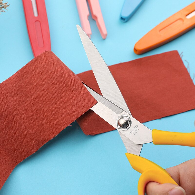 1 tk Õmbluskäärid Pinking Scissor with Protective Cove Õmblustarvikud Kangakäärid Käsitöö Käsitöötarvikud Tööriist