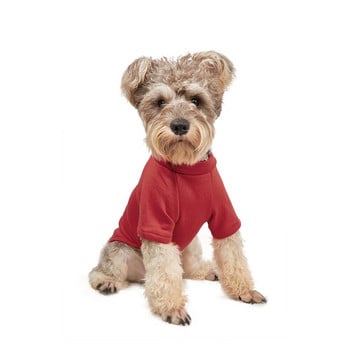 Πουκάμισο Μπλουζάκι για κατοικίδια και γιλέκο σκύλου Μαλακά ρούχα για σκύλους για σκύλους Ρούχα για κατοικίδια Χαριτωμένα φούτερ για κατοικίδια για μικρά σκυλιά και γάτες