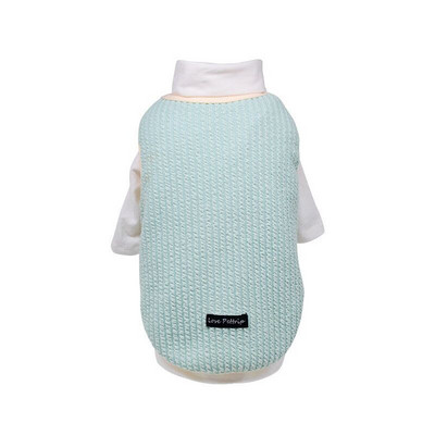 Ρούχα για κατοικίδια σε στυλ φθινοπώρου/χειμώνα Σετ δύο τεμαχίων με προστιθέμενα πλεκτά ρούχα για σκύλους Ρούχα για σκύλους μικρού και μεσαίου μεγέθους με δύο πόδια