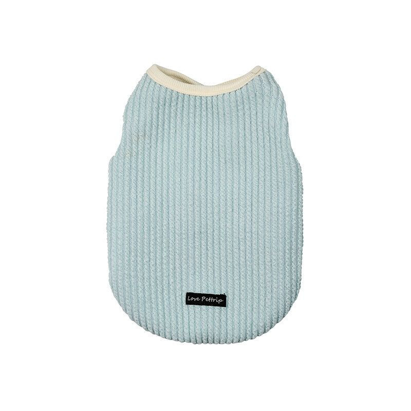 Ρούχα για κατοικίδια σε στυλ φθινοπώρου/χειμώνα Σετ δύο τεμαχίων με προστιθέμενα πλεκτά ρούχα για σκύλους Ρούχα για σκύλους μικρού και μεσαίου μεγέθους με δύο πόδια