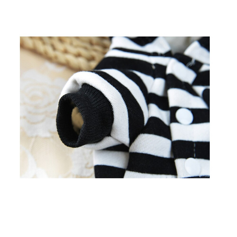 Uus Pet Dog Denim Kombinesoon Lemmiklooma triibulised püksid Armsad Karu Nelja jalaga püksid Koer Denim Teksad Kleit Kassi Kutsika Jope Väikesed Koera riided