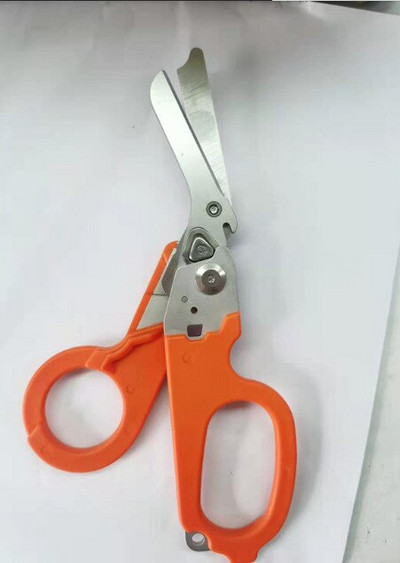 Daugiafunkcinės „Raptors“ avarinio reagavimo žirklės su juostelių pjaustytuvu ir stiklo daužikliu sulankstomos replės saugos plaktuko rankiniai įrankiai