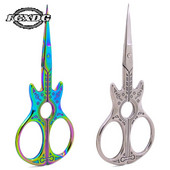 Nerūdijančio plieno žirklės vintažinės gitaros formos aukštos kokybės rankdarbių žirklės siuvimo reikmenys ir priedai siuvinėjimo žirklės