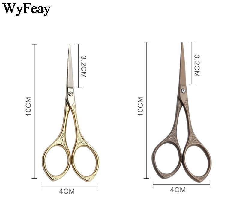 Inovatoare Zakka Bacănii Foarfece retro Titanize Artizanat Antic Oțel inoxidabil Instrument de casă Broderie resturi Foarfece de cusut