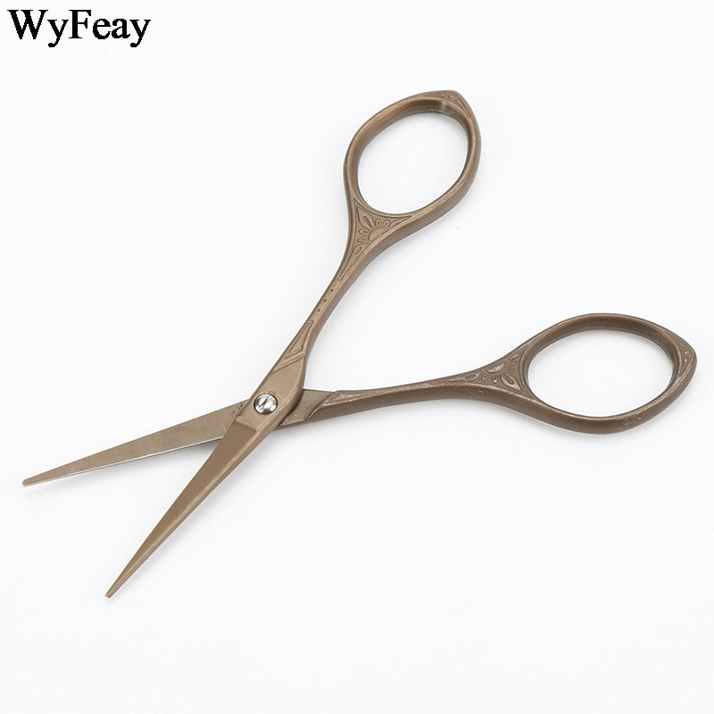Inovatoare Zakka Bacănii Foarfece retro Titanize Artizanat Antic Oțel inoxidabil Instrument de casă Broderie resturi Foarfece de cusut