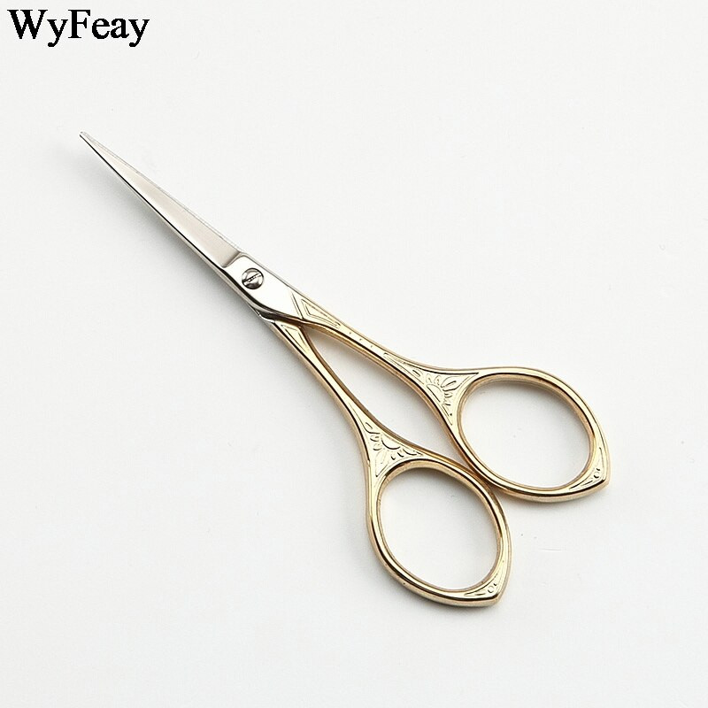 Inovatoare Zakka Bacănii Foarfece retro Titanize Artizanat Antic Oțel inoxidabil Instrument de casă Broderie resturi Foarfece de cusut