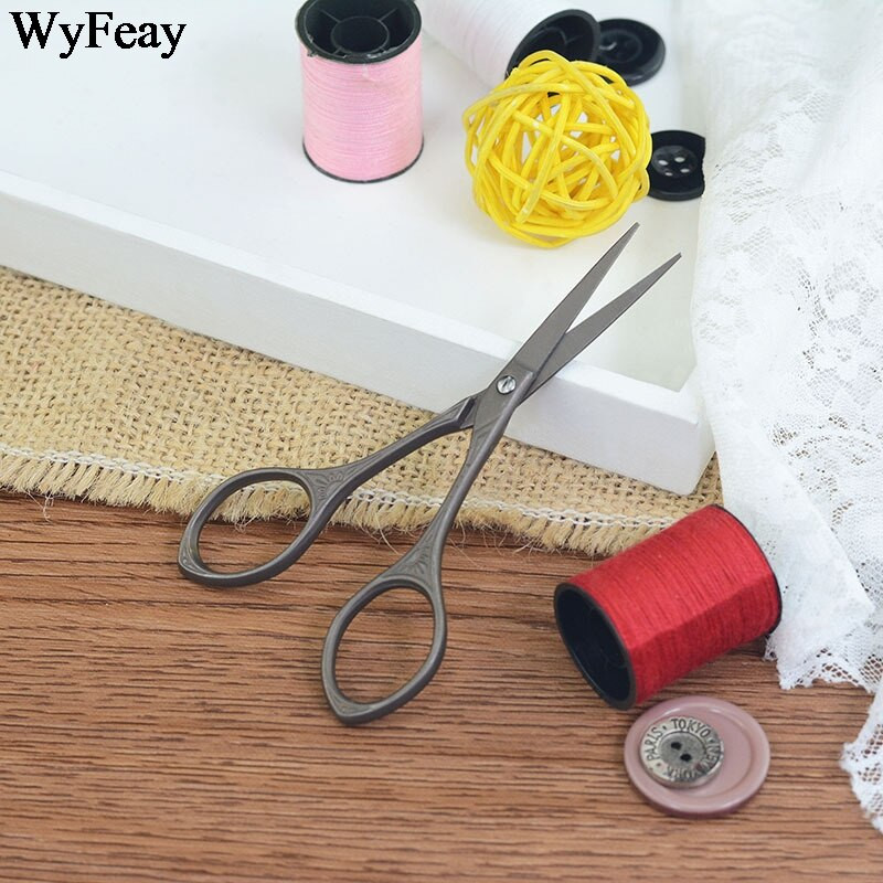 Inovatoare Zakka Bacănii Foarfece retro Titanize Artizanat Antic Oțel inoxidabil Instrument de casă Broderie resturi Foarfece de cusut