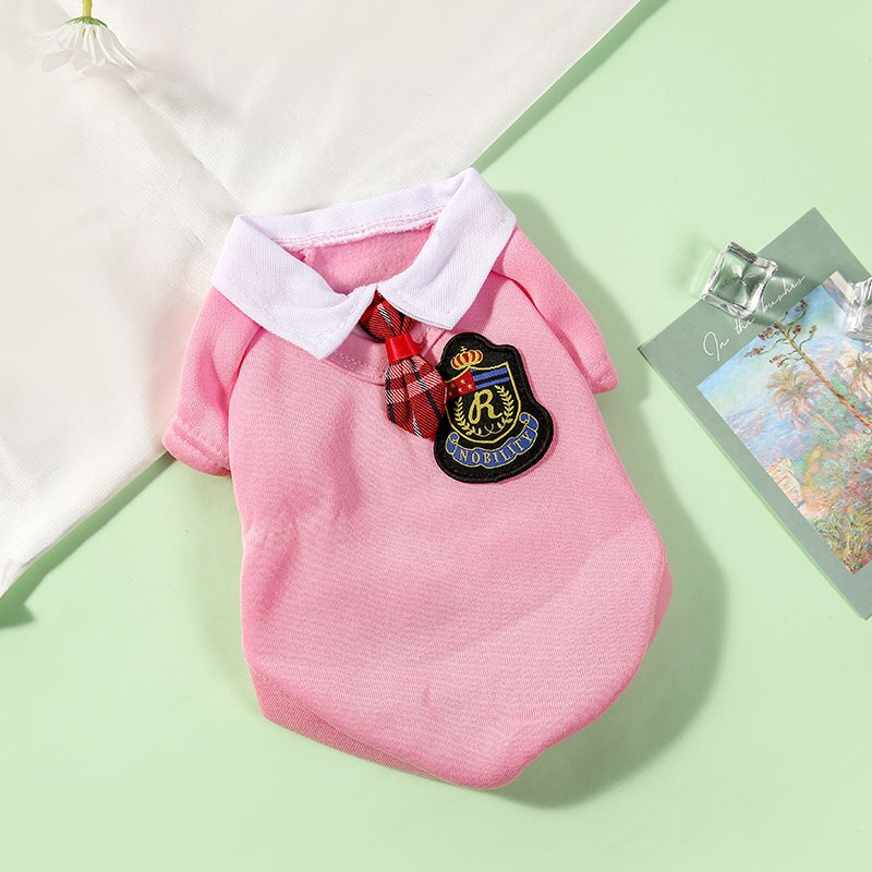 Uniforma pentru animale de companie Cățeluș Cămașă de vară Animale de companie pentru câini Îmbrăcăminte pentru câini de talie mică Costum Îmbrăcăminte pentru animale de companie Haine chihuahua Ropa Perro Vestă pentru pisici