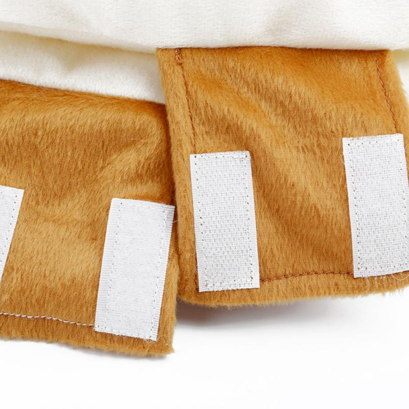 Naminių gyvūnėlių aprangos kostiumas dešrainio takso formos dešra SML reguliuojami drabužiai Juokingi šildytuvai šuniukui, katei, puošniai apsirengti