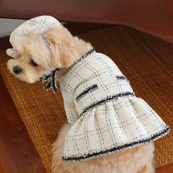 Μόδα για σκύλους Φόρεμα για κατοικίδια Ρούχα για σκύλους Φανταχτερό φόρεμα για σκύλους Χειμερινά ρούχα για σκύλους χριστουγεννιάτικα ρούχα για κατοικίδια είδη σκύλου ρούχα δυτικού στιλ