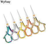 Foarfecă de cusut profesională din oțel inoxidabil Foarfece de broderie pentru țesături vintage Foarfece de croitorie Foarfece pentru fire de ață