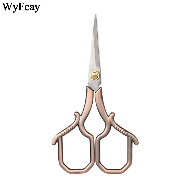 Foarfecă de cusut profesională din oțel inoxidabil Foarfece de broderie pentru țesături vintage Foarfece de croitorie Foarfece pentru fire de ață