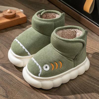 Papuci calzi pentru baieti cu petice velcro