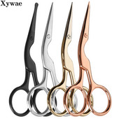 Nožnice v tvare žeriava 9 cm/3,6" krížikový steh retro vintage vták bocian vyšívanie šitie mini roztomilé nožnice remeselné náradie nožnice