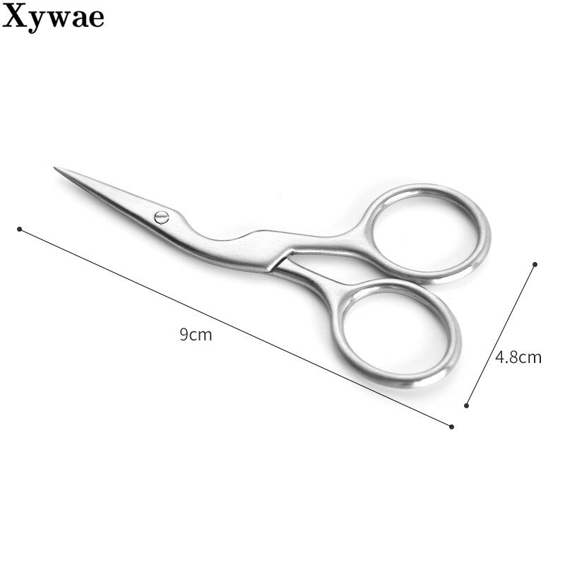 Nožnice v tvare žeriava 9 cm/3,6" krížikový steh retro vintage vták bocian vyšívanie šitie mini roztomilé nožnice remeselné náradie nožnice