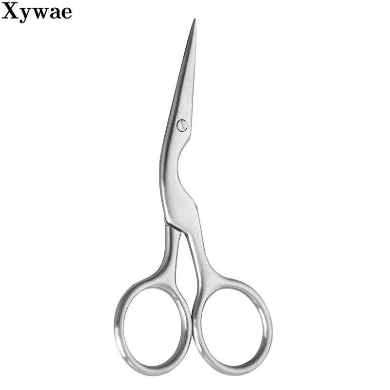 Nožnice v tvare žeriava 9 cm/3,6" krížikový steh retro vintage vták bocian vyšívanie šitie mini roztomilé nožnice remeselné náradie nožnice