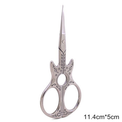 Õmblustööriistad Aksessuaarid Vintage käsitööõmblus Rätsepa käärid Kitarrimustri käärid Õmbluskäärid õmblemiseks ja näputööks