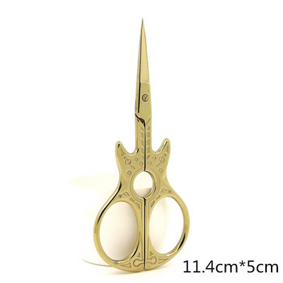 Õmblustööriistad Aksessuaarid Vintage käsitööõmblus Rätsepa käärid Kitarrimustri käärid Õmbluskäärid õmblemiseks ja näputööks