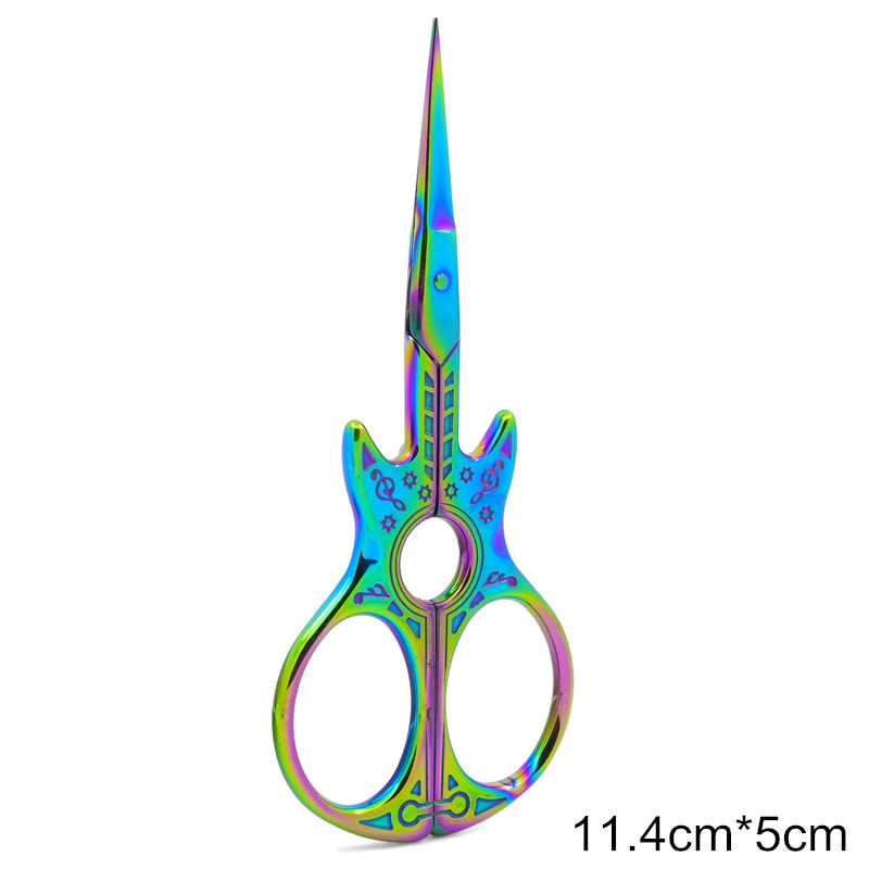 Õmblustööriistad Aksessuaarid Vintage käsitööõmblus Rätsepa käärid Kitarrimustri käärid Õmbluskäärid õmblemiseks ja näputööks