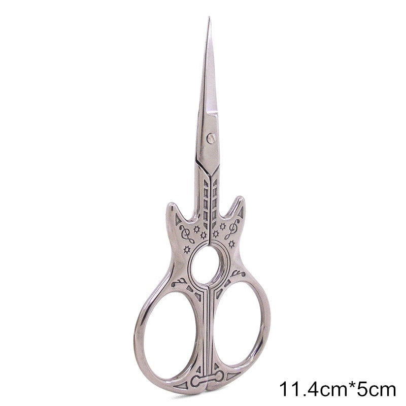 Õmblustööriistad Aksessuaarid Vintage käsitööõmblus Rätsepa käärid Kitarrimustri käärid Õmbluskäärid õmblemiseks ja näputööks