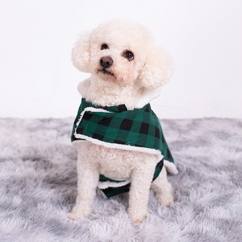 Дизайнерски зимен суичър за домашни кучета Дрехи за малки и средни кучета, топло яке за кучета, яке за чихуахуа френски булдог кученце палто