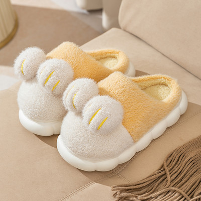 Tople kućne papuče s grubim potplatom za dječake